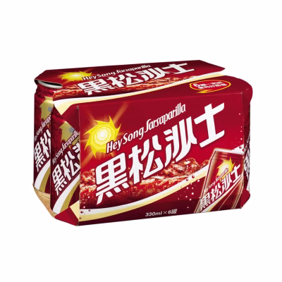 12HS02 Hey Song Sarsaparilla 330mlx6