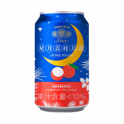 12TQ04 Taiwan Beer Gold Medal Free Lychee Oolong Tea
