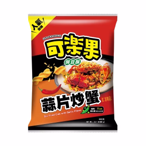 51LH23 Koloko Pea Crackers Stir-Fried Crab with Garlic Flavour