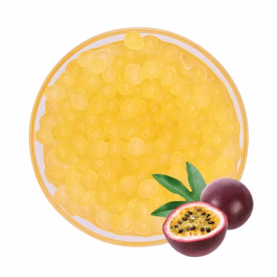 8SPB01 Passion Fruit Popping Balls (Natural coloured and flavoured)