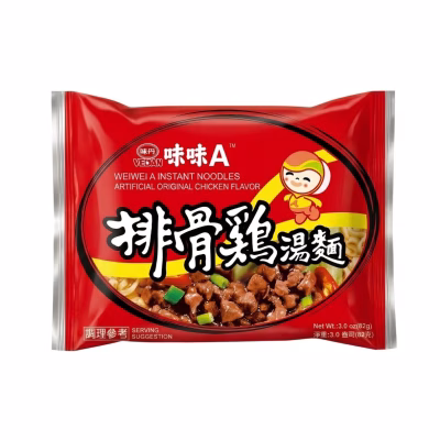32VD04 Wei Wei A Instant Noodles - Artificial Chicken Flavour