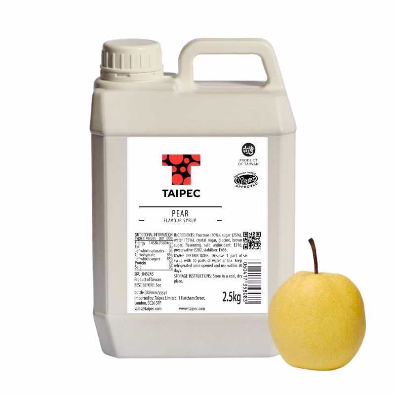 8452A5 Pear Flavour syrup