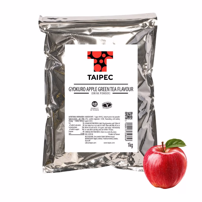 82VF48 Gyokuro Apple Green Tea Powder