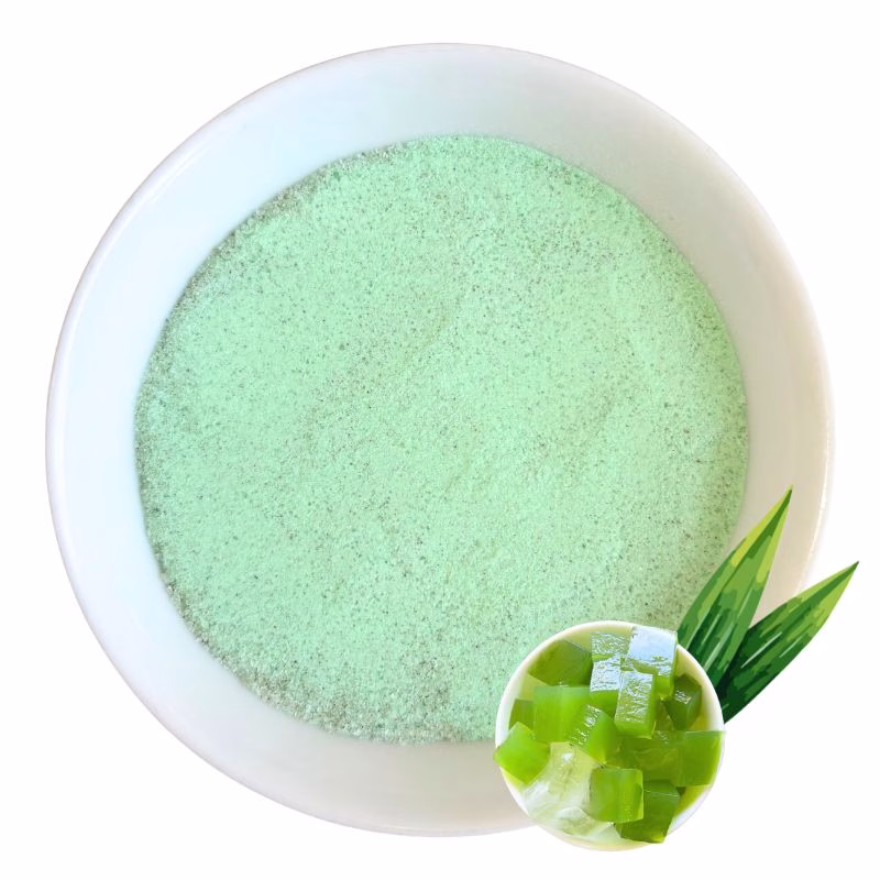 82YG07 Pandan Flavor Jelly Powder