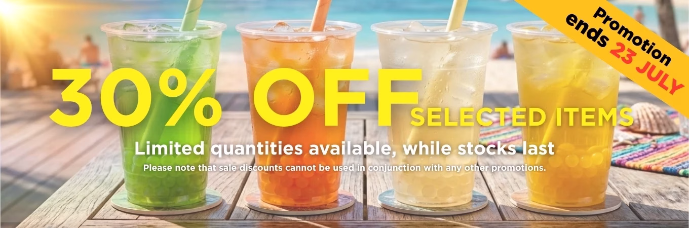 early summer promo - 30 percent off selected items - website