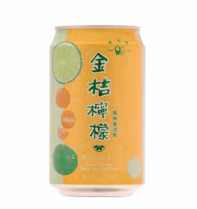 16D104B24 Kumquat Lemon Flavour Sparkling Water