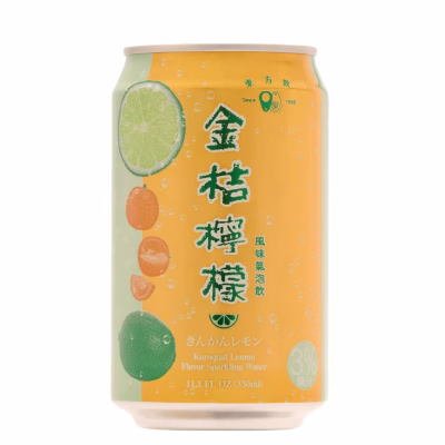 16D104B24 Kumquat Lemon Flavour Sparkling Water