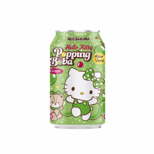 Hello Kitty Grape Popping Boba Drink