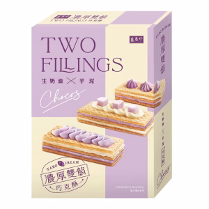 Chocos taro cream flavour biscuits